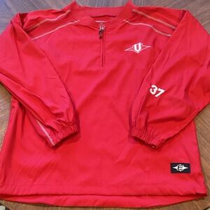 Easton Red Quarter-Zip Jacket